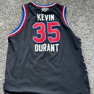 Adidas - Kevin Durant - #35 - 2015 NBA All Star Game Jersey - Size Youth Large